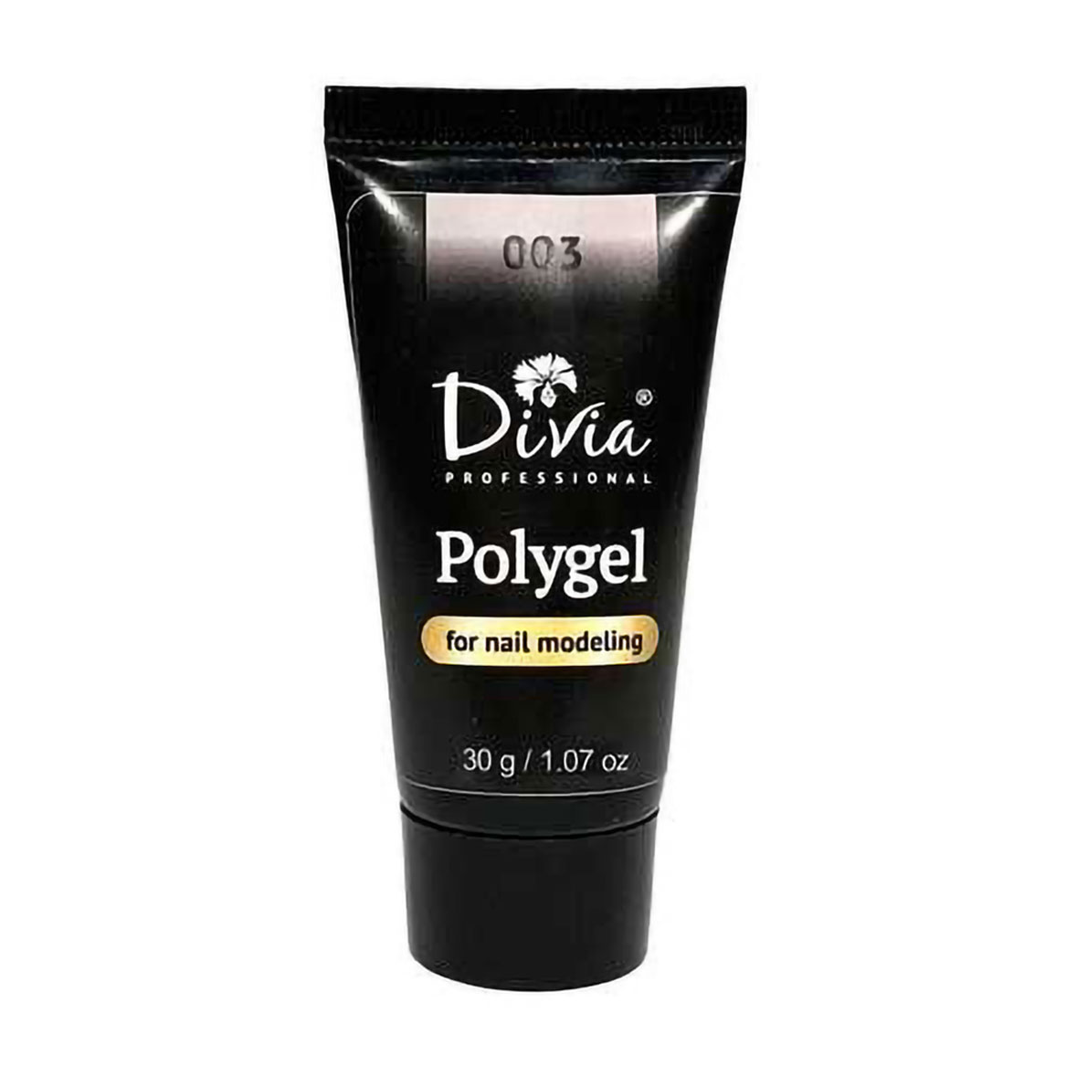 Полігель для нарощування нігтів Divia Polygel 003, 30 г