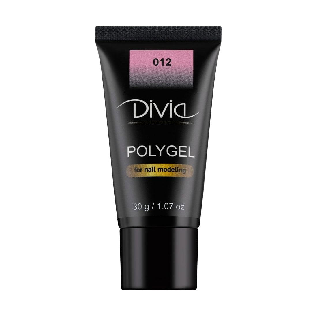 Полігель для нарощування нігтів Divia Polygel 012, 30 г